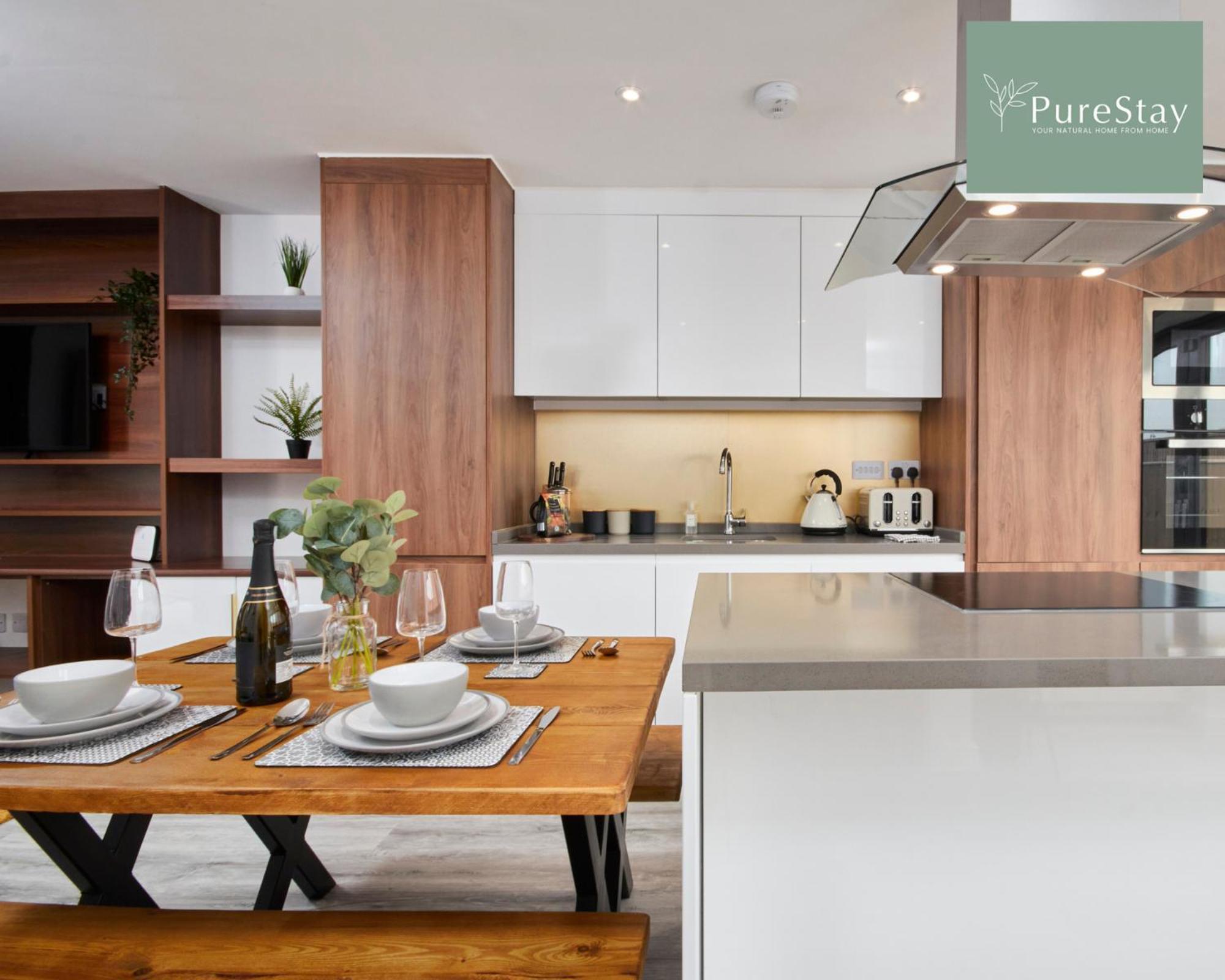 Stunning 5 Bed Manchester House With Parking By Purestay Short Lets & Serviced Accommodation Exterior foto